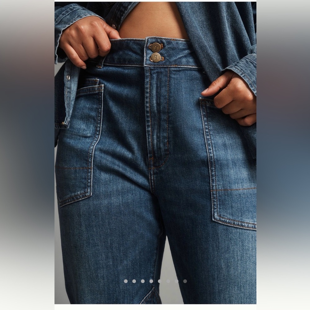 Anthropologie Pilcro Wanderer Jeans Size 27 - Picture 4 of 9